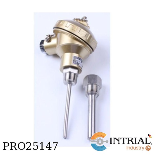 [PRO25147] Pt-100, 1/4, 7", 1/2Npt, SS316; Thermowell