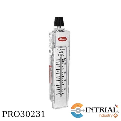 [RMA-26-SSV] FLUJOMETRO EN POLICARBONATO, Rango: 0.5 - 5 LPM, 1/8, 4%,