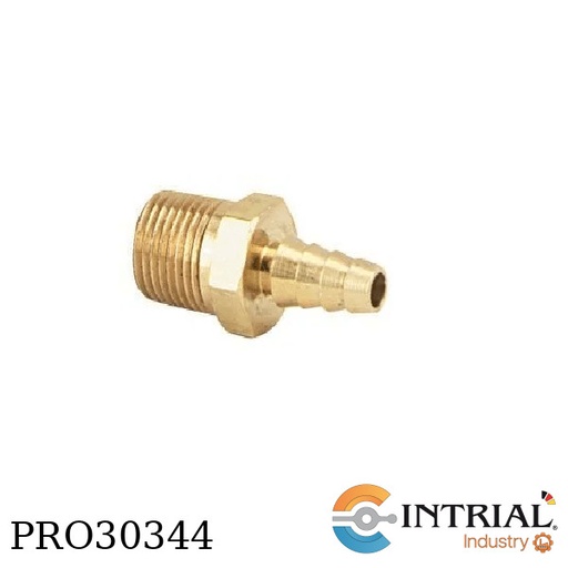 [A-339] ADAPTER, 1/8˝ NPT to 3/16˝ rubber