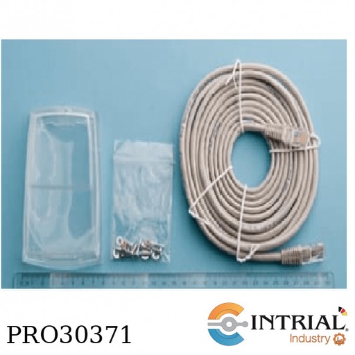 [ACS/H-CP-EXT] KIT D/MONTAJE P/PANEL (CABLE 3M+TORNILLOS D/FIJACIÓN)