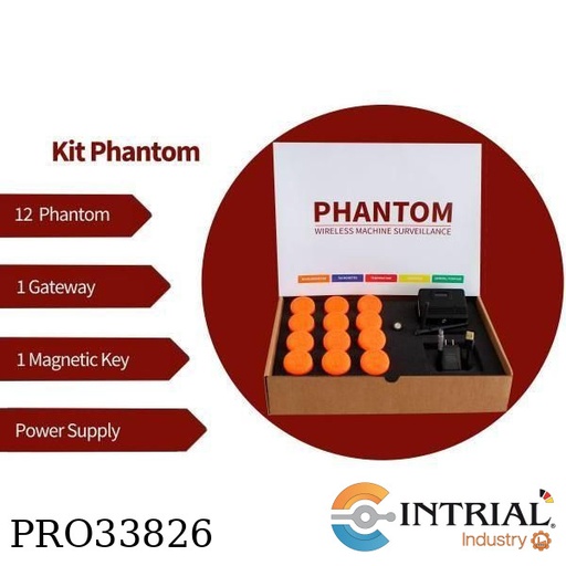 [PHANTOM-12] Vibration Monitoring system triaxial Sensor KIT