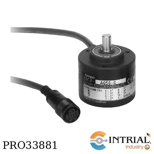 [E6C3-AG5C] ENCODER ABSOLUTE, 9-BIT, 6M CABLE