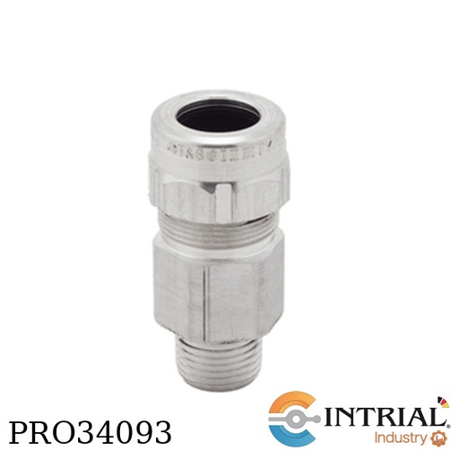 [ST050-464] Conector de Alumio de 1/2"  para  cable  armado