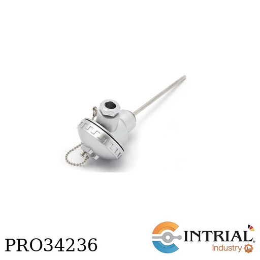 [TBAF0510001-A] ​Thermowell Acero Refrectario, max 1200., 3/4" Npt.