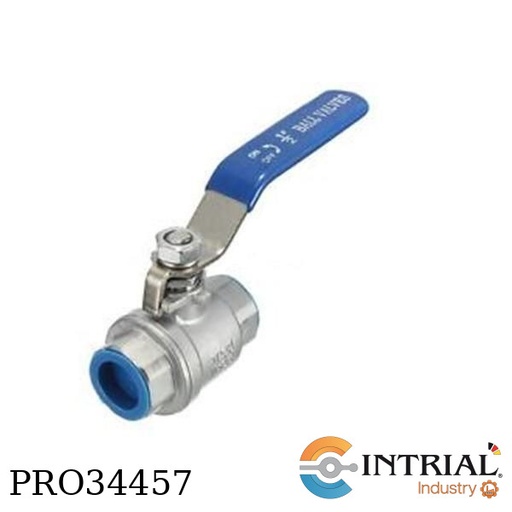 [3/4-152M] VALVULA BOLA, 3/4", NPT, INOX 316