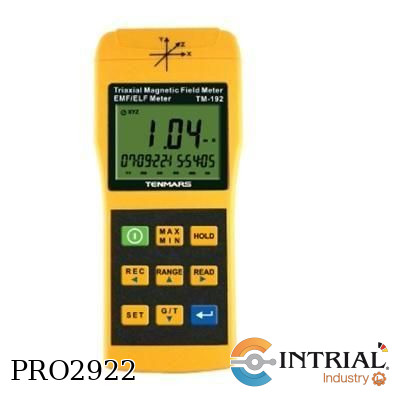 [TM-192D] ​MEDIDOR CAMPO MAGNETICO, 30Hz a 2000Hz