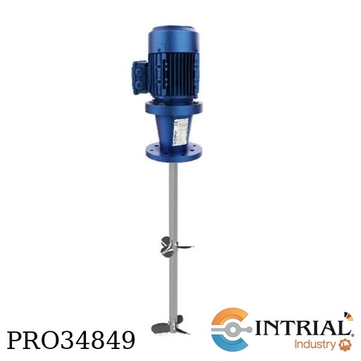 [VHD3-04-04-B-02(2)/15.6] AGITADOR INDUSTRIAL,  0,55 kW – 4 polos – 460 V (± 10%) – 60 Hz – IP55 – IE1, 1680 rpm.