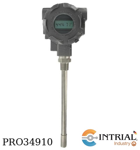 [HHT-IT-LCD] HAZARDOUS AREA HUMIDITY/TEMPERATURE TRANSMITTER, 0 to 100% RH., -40 to 140°F (-40 to 60°C)