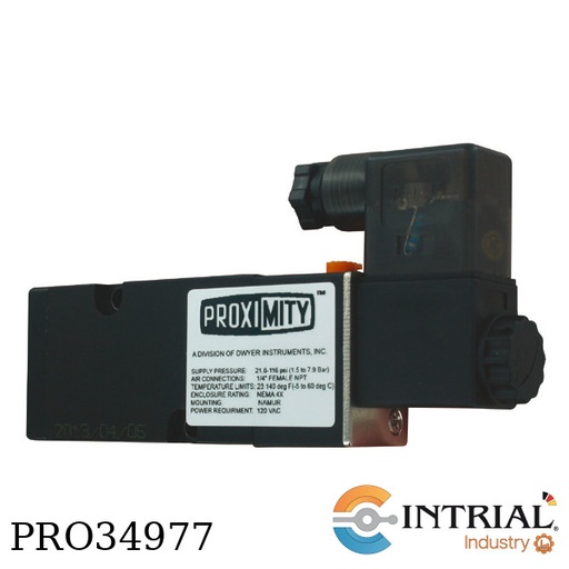 [SN-3E] NAMUR MOUNT SOLENOID VALVE, Power: 24 VDC Action: 3/2