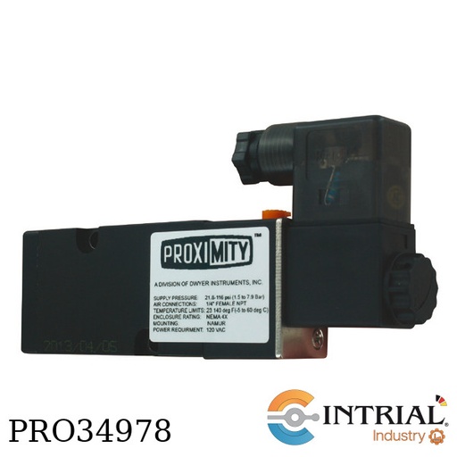 [SN-3A] NAMUR MOUNT SOLENOID VALVE, Power: 110 VAC Action: 3/2