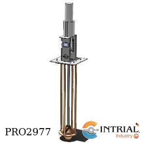 [TD300A-MManual] Valve, TriDart 300A, Manual, Stroke: 210 mm
