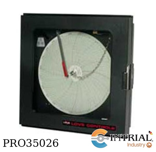 [LCR10-111] CIRCULAR CHART RECORDERS, 10˝ (254 mm)., 1A @ 240 VAC resistive