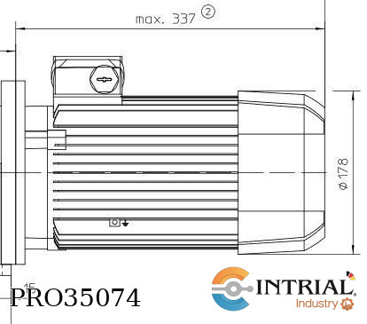 [LDM090-04-105] Motor 1,3 kW