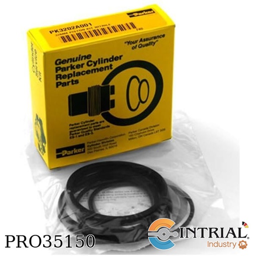 [PK4002A001] PISTON SEAL KIT, Buna-N (Nitrile), 4 Inch