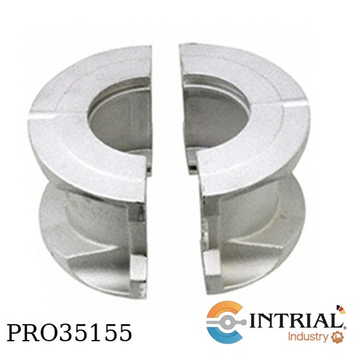 [1170T10] FALK STEELFLEX GRID COUPLINGS, 22.3" Outside Diameter Grid Coupling Horizontal Split Cover Aluminum