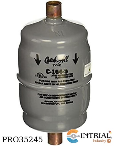 [C-164-S] ​FILTER DRIER, 1/2 INCH ODF SOLDER LIQUID LINE 3/4 TO 5 TON