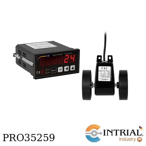[PCE-PLM10] MEDIDOR DE LONGITUD DE PROCESO, 2 x relés, transistor NPN