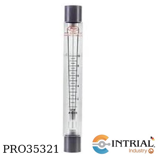 [VFC-153-EC] VISI-FLOAT ACRYLIC FLOWMETERS, 10-75 LPM Water,  1˝ FNPT