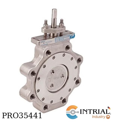 [818W-ET001-36LBXZC] HIGH PERFORMANCE BUTTERFLY VALVE, 4”, ANSI 150, 1.0 WAFER TYPE 316SS BODY,