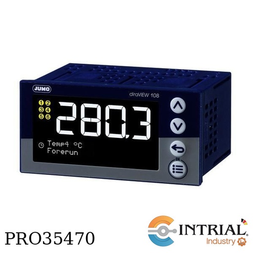 [701513/8-0300-23/000] ​TEMPERATURE CONTROLLER, AC 110..240V +10/-15%,48..63Hz, 2x relay