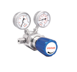 [VSR-100UBPS-250-10-4P-MV4-P-P-MV4] SINGLE STAGE PRESSURE REGULATOR VIGOUR