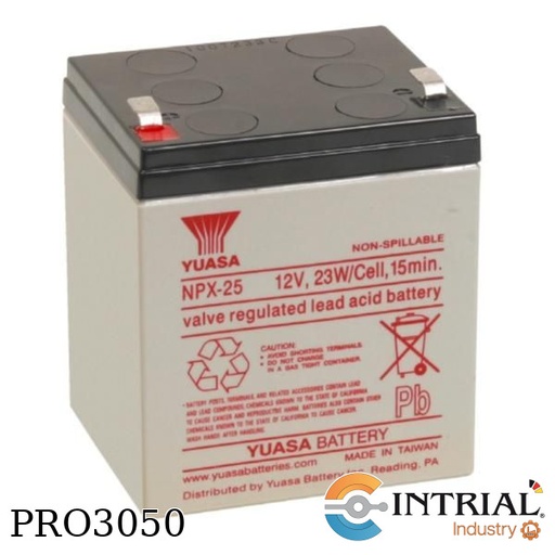 [NPX-25] BATERIA NPX, 12VDC, 5Ah