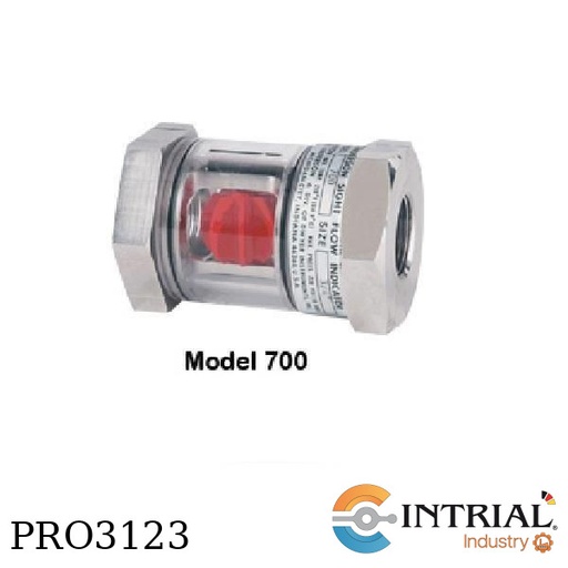 [SFI-700SS-3/8&rdquo;] INDICADOR VISUAL DE FLUJO, 212°F (100°C).,  230 psig, 3/8 inch female NPT