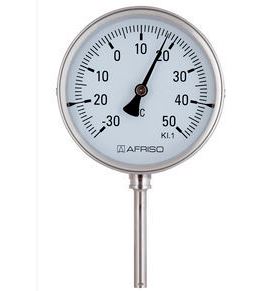[BiTh100ED302(66348302)+64454S] BIMETAL STAINLESS STEEL THERMOMETER AFRISO