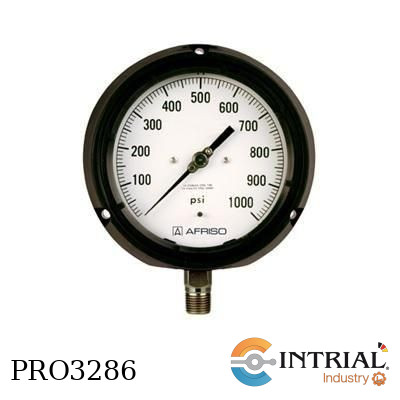 [RF130PG,D102(0-60PSI)] MANOMETRO TIPO FENOLICO CON GLYCERINA, 4 ½ “, 1/2” NPT- Inferior, 0 – 60 PSI