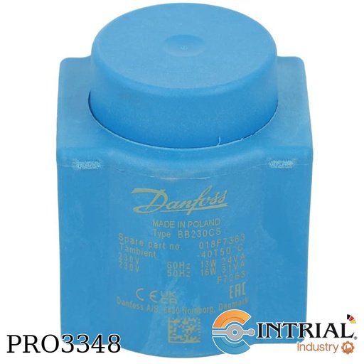 [018F7363] BOBINA BB 220VAC-230VAC 60/50Hz, 13W