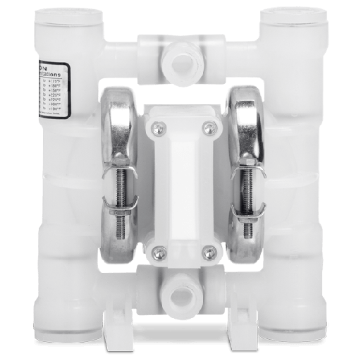 [P.025/PPPPP/WFS/TF/PWF] SERIES CLAMPED PLASTIC AODD PUMP