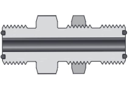 [OFS4-BU-OFS4-316L-NACE] Bulkhead Union Body HIKELOK