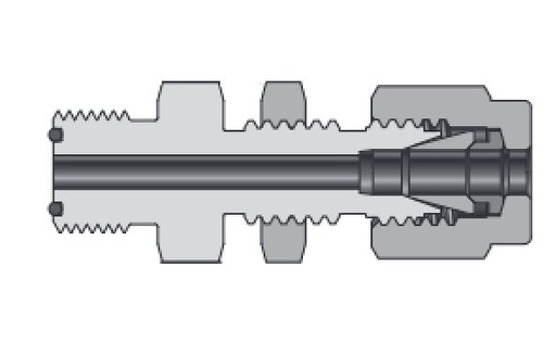 [OFS4-BTF-F4-316L-NACE] OFS Body to Bulkhead Tube Fitting HIKELOK