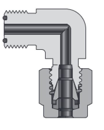 [OFS4-ETF-F4-316L-NACE] OFS Body to Tube Fitting Elbow HIKELOK