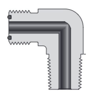 [OFS4-ME-NPT4-316L-NACE] OFS Body to Male NPT Elbow HIKELOK