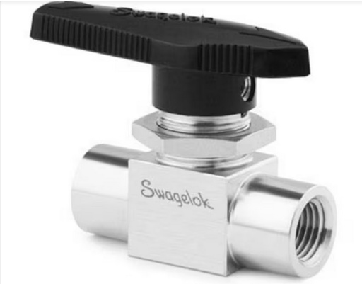 [SS-45F8] BALL VALVE SWAGELOK 1/2 in x  1/2 in, 2500 PSIG