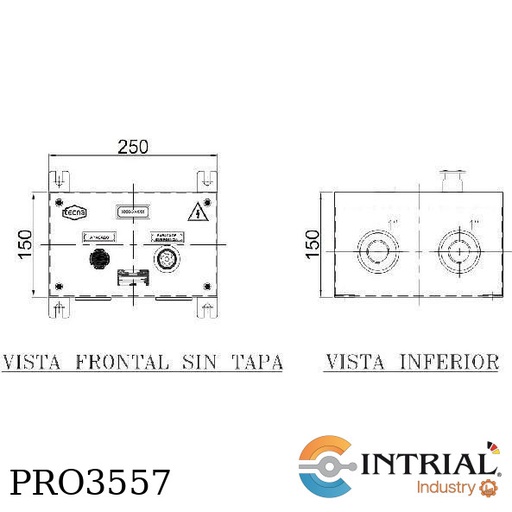 [SBA9554XC16100] CAJA DE SOBREPONER