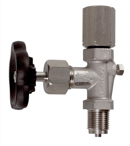 [63048] PRESSURE GAUGE SHUT-OFF VALVE DIN 16270 AFRISO