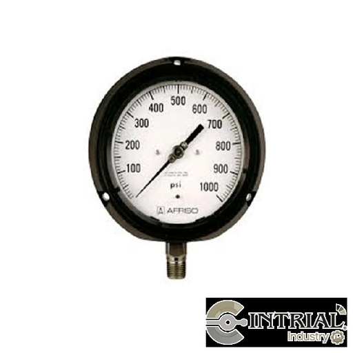 [RF130PG,D102(87915102)(0-10bar-psi)+MD30] Manometro Fenolico con sello de diafragma (0 a 10 bar/150 psi)