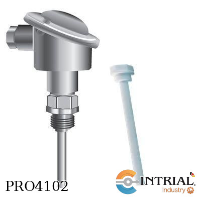 [SPT1003H3/805+ITW1270005] Pt-100, 3/8, 5", 1/2Npt, SS316;Termpozo