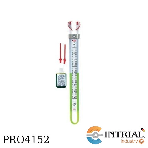 [1222-M1000-W/M] FLEX-TUBE® U-TUBE MANOMETERS, (500-0-500) mm w.c