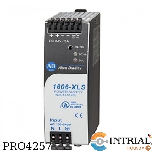 [1606-XLS120E] SINGLE PHASE INPUT, 24-28V