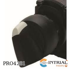 [D7P-SM32] Selector, 3 posiciones, 22.5mm, Termo plástico