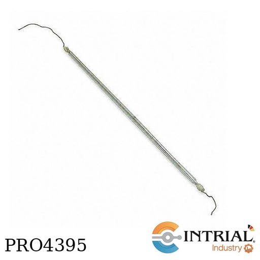 [630-25489] CLEAR QUARTZ LAMP, 2.5KW 480V