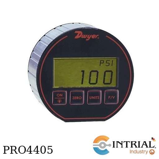 [DPG-106] ​MANOMETRO DIGITAL , 0.25%, NPT macho de 1/4"., 0a 200 psi