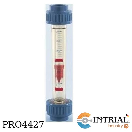 [KSK-1300-H-P25-00] Low Volume Flowmeter/-s. Range, 30...300 L/h water. Connection for size, brass PVC G 1 female. Mater