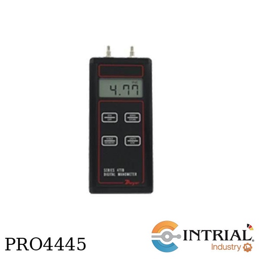 [477B-7] MANOMETRO DIGITAL, 0 a 100 psi, ±0.1% FS, 0 to 140°F,  4-digit LCD