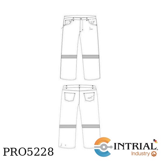 [PAN-NOR-T34-CL1-CAT2/9.0-KA-S] Pantalón Antiflama Talla 34 , Clase 1 , Categoria 2 ,