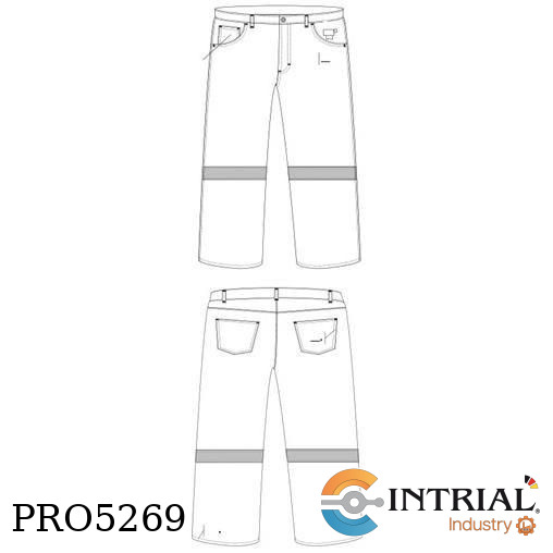 [PAN-NOR-T32-CL1-CAT2/10.1-N7-S] Pantalón Antiflama Talla 32 , Clase 1 , Categoria 2 , ATPV 10.1 cal/cm2