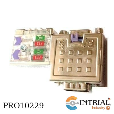 [120103-0001] CONECTOR D-SUB PROFIBUS, 30V, 4A